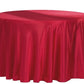 Polyester & Lamour Satin Linens-Round