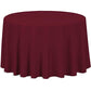 Polyester & Lamour Satin Linens-Round