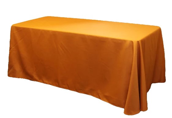 Polyester & Lamour Satin Linens-Rectangle