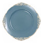 Vintage Embossed Baroque Charger
