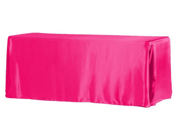 Polyester & Lamour Satin Linens-Rectangle