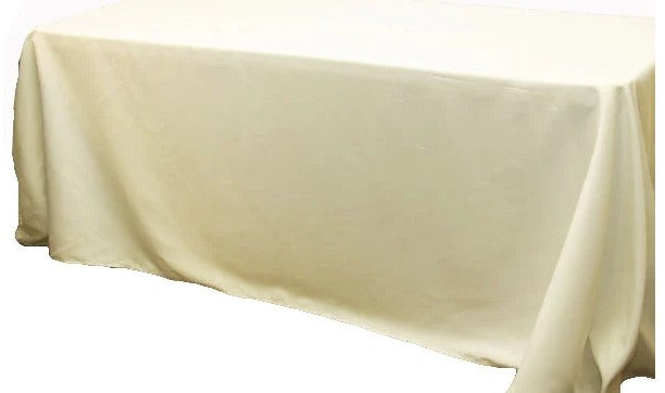 Polyester & Lamour Satin Linens-Rectangle