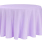 Polyester & Lamour Satin Linens-Round