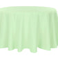 Polyester & Lamour Satin Linens-Round