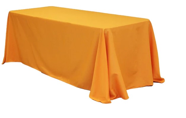 Polyester & Lamour Satin Linens-Rectangle