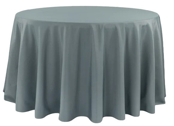 Polyester & Lamour Satin Linens-Round