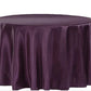 Polyester & Lamour Satin Linens-Round