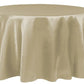 Polyester & Lamour Satin Linens-Round