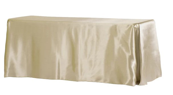 Polyester & Lamour Satin Linens-Rectangle