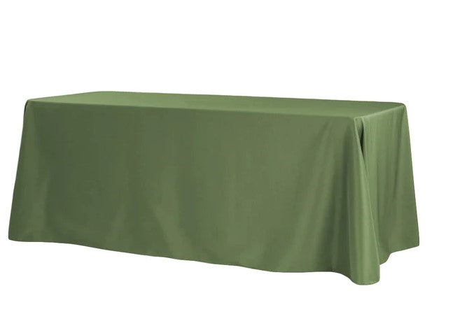 Polyester & Lamour Satin Linens-Rectangle