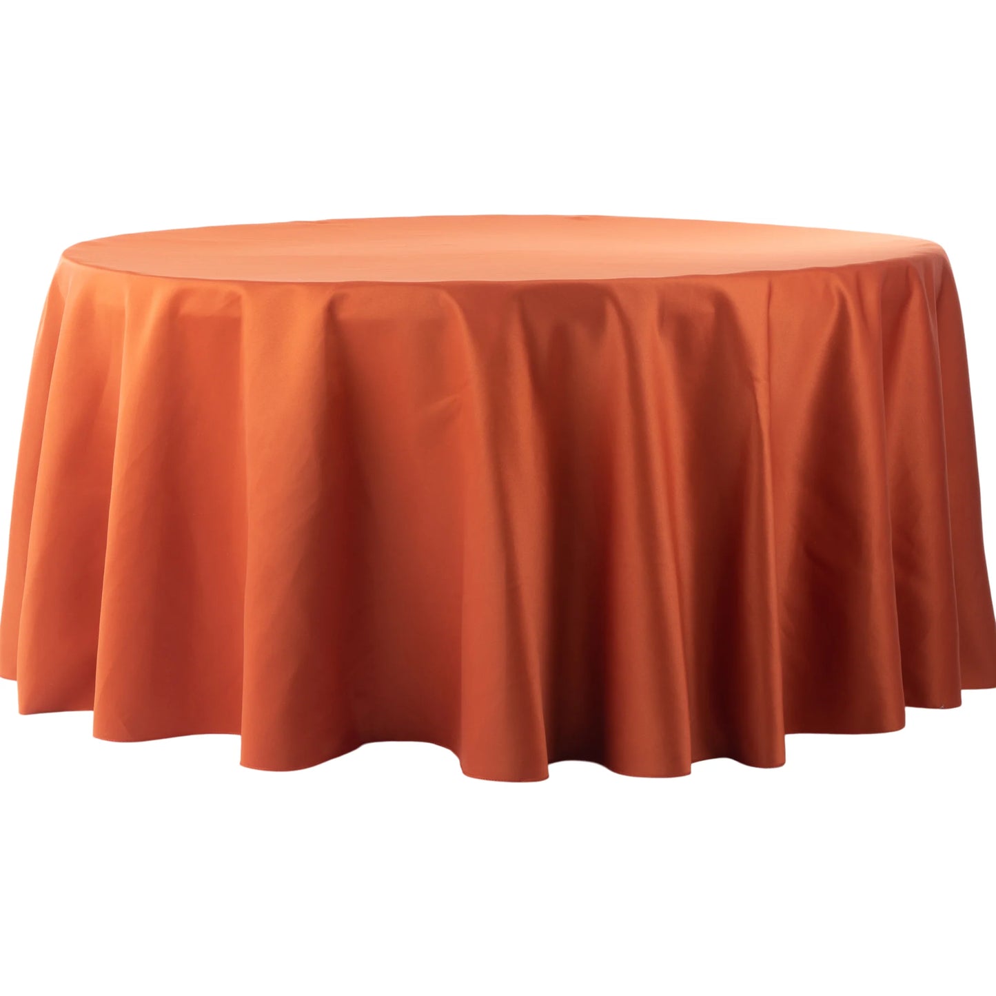 Polyester & Lamour Satin Linens-Round