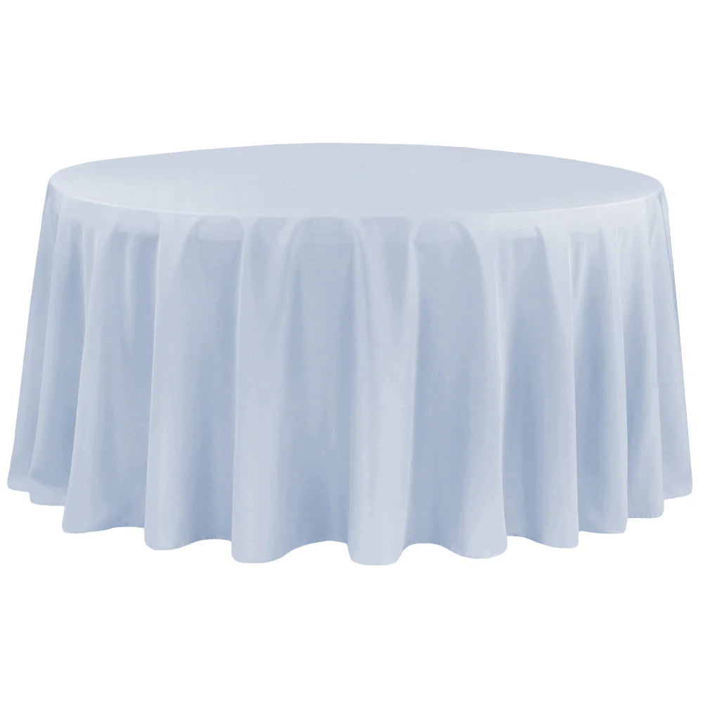 Polyester & Lamour Satin Linens-Round