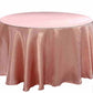 Polyester & Lamour Satin Linens-Round