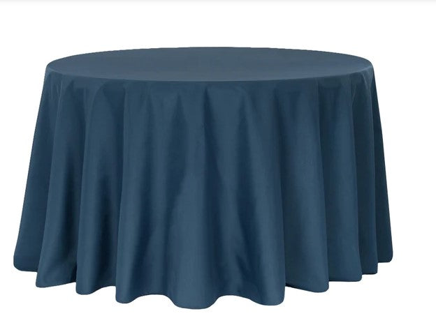 Polyester & Lamour Satin Linens-Round