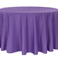 Polyester & Lamour Satin Linens-Round