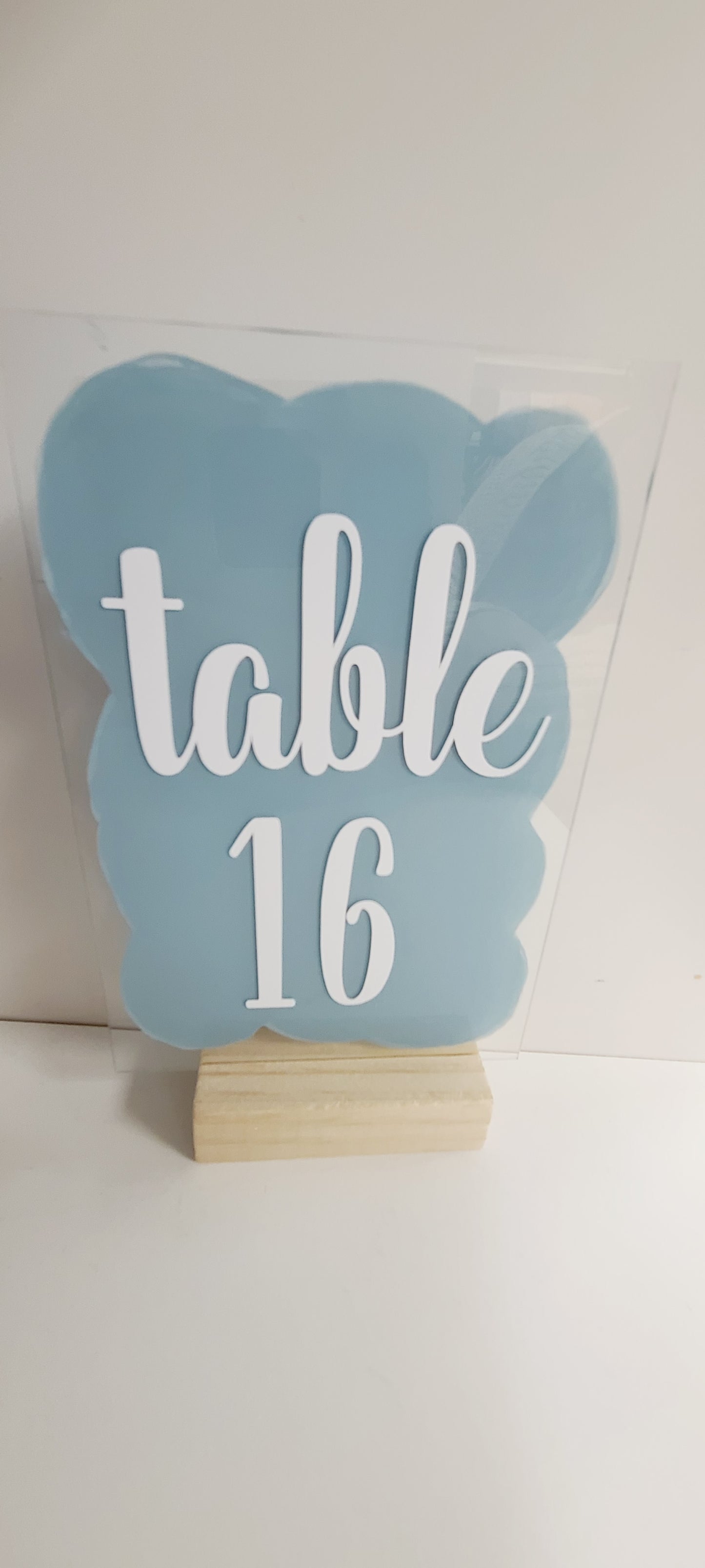 Table Numbers