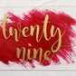 Table Numbers