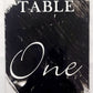 Table Numbers