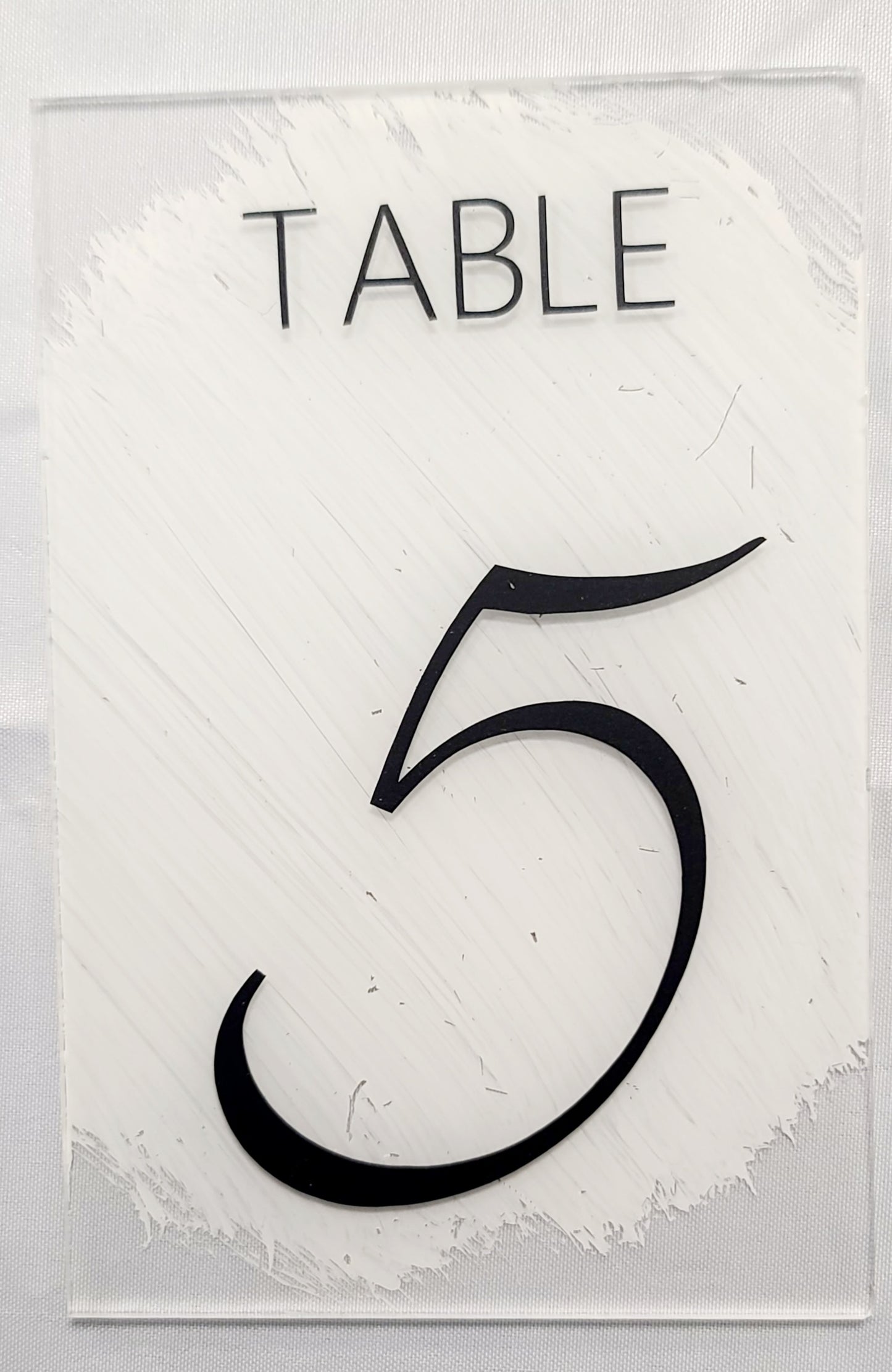 Table Numbers