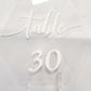 Table Numbers
